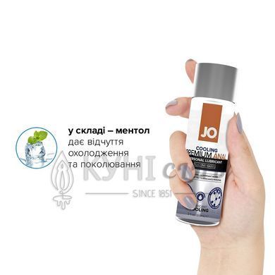Смазка на силиконовой основе System JO ANAL PREMIUM - COOLING (60 мл) 108945 фото