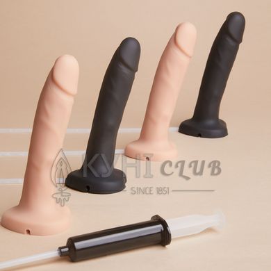 Фалоімітатор, що кінчає Strap-On-Me Squirting Cum Dildo Realistic Flash, діам. 3,9 см, силікон 107035 фото