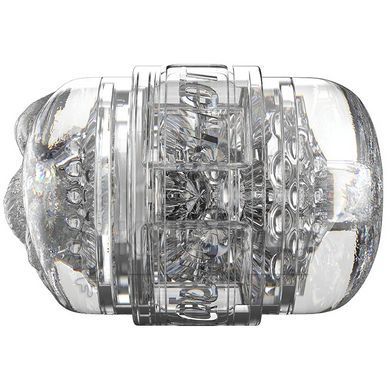Двосторонній мастурбатор Fleshlight Quickshot Stoya, компактний, наскрізний, зі зліпка вульви та ану 109770 фото