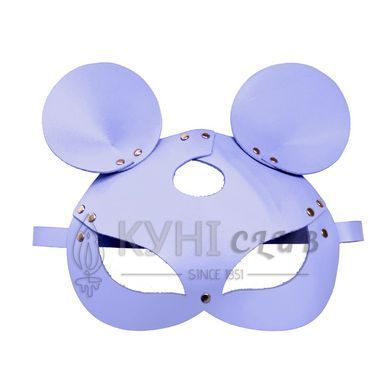 Кожаная маска мышки Art of Sex - Mouse Mask, цвет Лавандовый 107668 фото