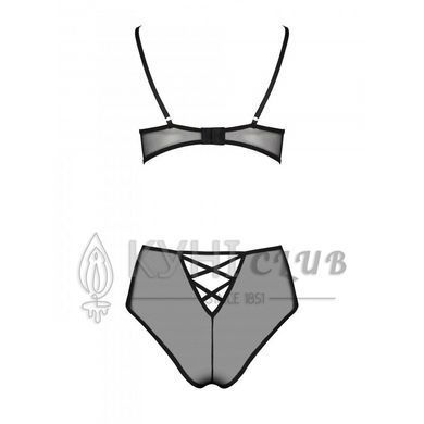 Эротический комплект с рисунком LOVELIA BIKINI black L/XL - Passion 102607 фото