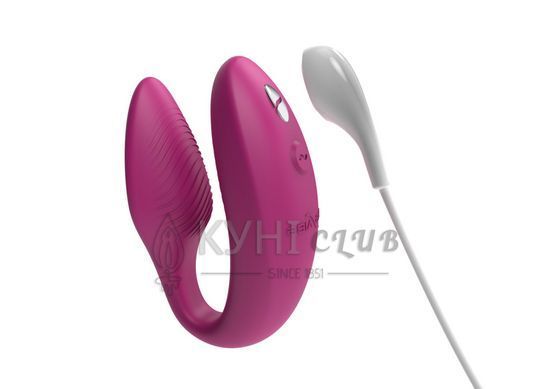 Смарт-вибратор для пар We-Vibe Sync 2 Rose, 10 виброрежимов, пульт ДУ 106788 фото