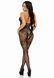 Бодістокінг Leg Avenue Rhinestone Lace and Net Bodystocking OS Black 105863 фото 5