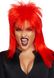 Перука рок-зірки Leg Avenue Unisex rockstar wig Red, унісекс, 53 см 105913 фото 1