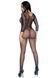 Бодістокінг Leg Avenue V Front Bodystocking One size Black, дрібна сітка, доступ 106601 фото 2
