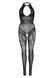 Бодістокінг Leg Avenue Rhinestone Lace and Net Bodystocking OS Black 105863 фото 1