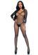 Бодістокінг Leg Avenue V Front Bodystocking One size Black, дрібна сітка, доступ 106601 фото 4