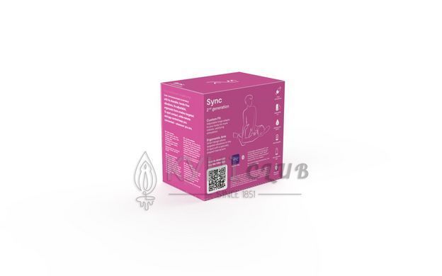 Смарт-вибратор для пар We-Vibe Sync 2 Rose, 10 виброрежимов, пульт ДУ 106788 фото