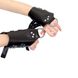 Манжеты для подвеса за руки Kinky Hand Cuffs For Suspension из натуральной кожи, цвет черный 103116 фото 5