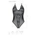 Боді з ажурним декором та відкритим кроком Passion URSULA BODY L/XL, black 103727 фото 5