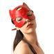 Маска Кішечки Art of Sex - Cat Mask, Червоний 105734 фото 4