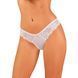 Полупрозрачные трусики Obsessive Heavenlly panties XL/2XL, открытые ягодицы 106134 фото 1