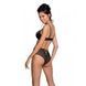 Эротический комплект с рисунком LOVELIA BIKINI black L/XL - Passion 102607 фото 2