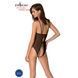 Боді з ажурним декором та відкритим кроком Passion URSULA BODY L/XL, black 103727 фото 2