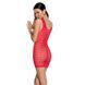 Бодистокинг-платье с открытой грудью Passion BS092 red 104355 фото 2