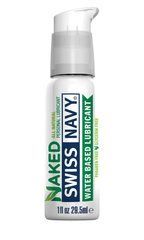 Лубрикант на водній основі Swiss Navy NATURAL All Natural, 29,5 мл, для чутливої ​​шкіри 109603 фото