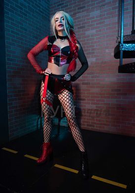 Еротичний костюм Leg Avenue Crime Spree Sweetie Costume L, топ, шорти 107223 фото