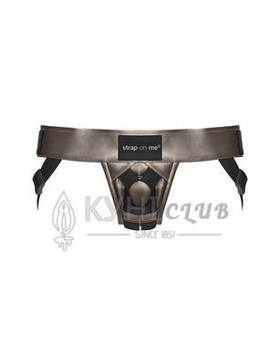 Трусики для страпона Strap-On-Me Leatherette Harness CURIOUS 102392 фото