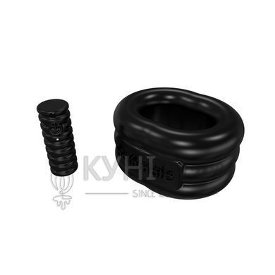 Эрекционное виброкольцо Bathmate Vibe Ring Stretch, широкое, может быть ограничителем 109447 фото