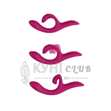 Смарт вибратор-кролик We-Vibe Nova Fuchsia, эргономичный, регулируемый угол наклона ствола 104894 фото