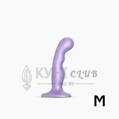 Насадка для страпона Strap-On-Me Dildo Plug P&G Lilas Metallic M 105796 фото