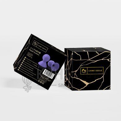 Присоски для сосків Liebe Seele Nipple Suckers Purple, силікон 107533 фото