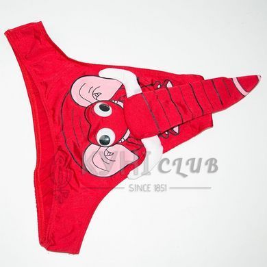 Чоловічі еротичні труси JSY Слоник з бивнями One Size 106438 фото