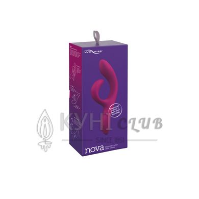 Смарт вібратор-кролик We-Vibe Nova Fuchsia, ергономічний, регульований кут нахилу стовбура 104894 фото