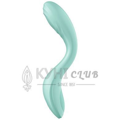 Вібратор із перлинною стимуляцією точки G Satisfyer Rrrolling Pleasure Mint 104038 фото
