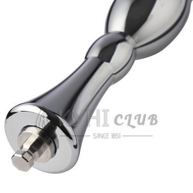 Металевий анальний плаг для секс-машин Hismith Bullet Anal Toy, система KlicLok 104199 фото
