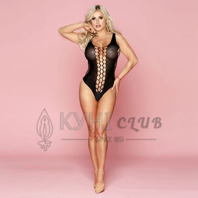 Сексуальне сітчасте боді JSY One Size Black 102816 фото