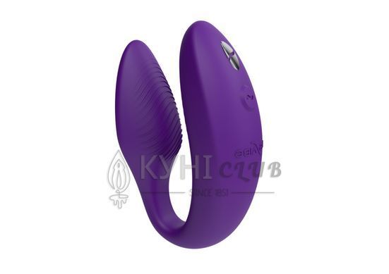 Смарт-вибратор для пар We-Vibe Sync 2 Purple, 10 виброрежимов, пульт ДУ 106789 фото