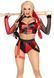 Еротичний костюм Leg Avenue Crime Spree Sweetie Costume L, топ, шорти 107223 фото 1