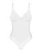 Боді Obsessive Alissium Teddy White, M/L, ліф з м&rsquo;якою чашкою, високі вирізи для ніг 109650 фото 5