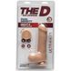 Фалоімітатор Doc Johnson The D - Uncut D - 7 Inch With Balls ULTRASKYN, діаметр 4,5см, необрізаний 103963 фото 2