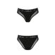 Трусики з прозорою вставкою Passion PS002 PANTIES L, black 102186 фото 5