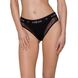 Трусики з прозорою вставкою Passion PS002 PANTIES L, black 102186 фото 1