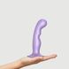 Насадка для страпона Strap-On-Me Dildo Plug P&G Lilas Metallic M 105796 фото 3