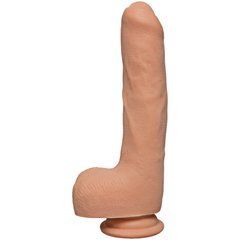 Фалоімітатор Doc Johnson The D - Uncut D - 9 Inch With Balls ULTRASKYN, діаметр 4,5 см, необрізаний 103964 фото
