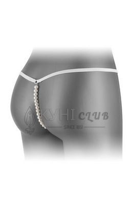 Трусики-стринги с жемчужной ниткой Fashion Secret VENUSINA White 101075 фото