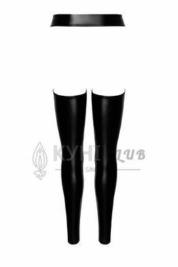 Леггинсы Noir Handmade F323 Rebel, XL, black, под латекс, с открытыми бедрами и ягодицами 108370 фото