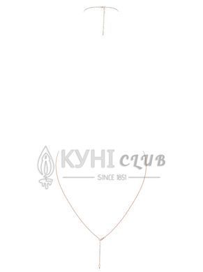 Ланцюжок для бюста з кулоном-совою Obsessive Bijou 901 105664 фото