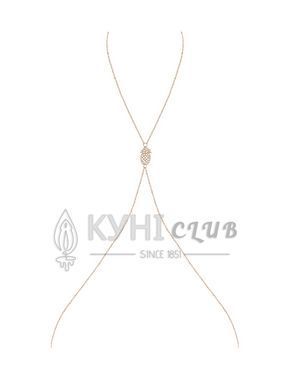 Ланцюжок для бюста з кулоном-совою Obsessive Bijou 901 105664 фото