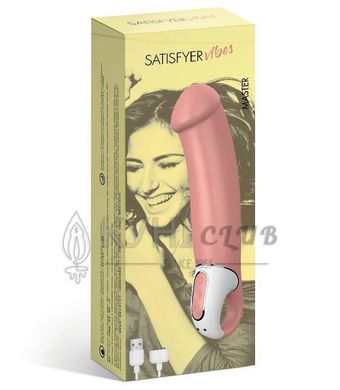 Потужний вібратор Satisfyer Vibes Master, гнучкий літій силікон, 12 режимів роботи, діаметр 46 мм 101221 фото