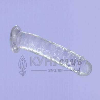 Фалоімітатор ADDICTION Vertical Dong 7&Prime;, Прозорий 103470 фото