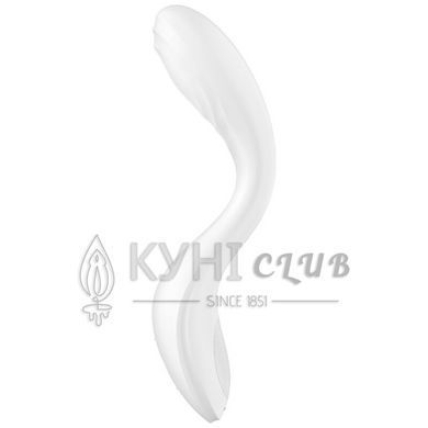 Вібратор із перлинною стимуляцією точки G Satisfyer Rrrolling Pleasure White 104039 фото