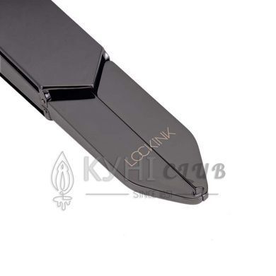 Регульована шльопалка LOCKINK Adjustable Slapper for Impact Play, чорна, натуральна шкіра 109990 фото