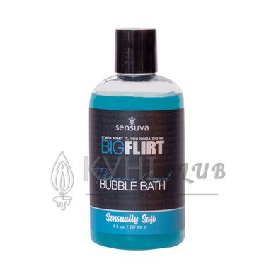 Піна для ванни Sensuva — Big Flirt Pheromone Bubble Bath — Sensually Soft (237 мл) 105825 фото