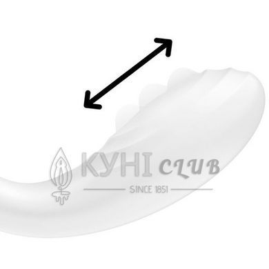 Вібратор із перлинною стимуляцією точки G Satisfyer Rrrolling Pleasure White 104039 фото