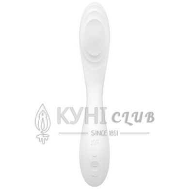 Вібратор із перлинною стимуляцією точки G Satisfyer Rrrolling Pleasure White 104039 фото